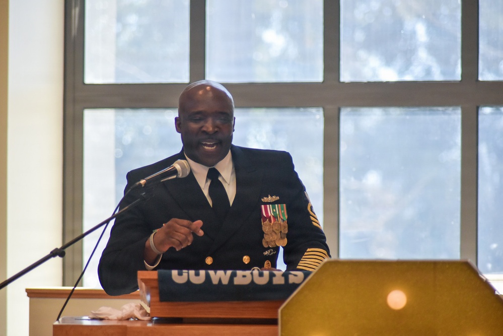 NAVSUP FLC San Diego CMDCM Gordon Retires