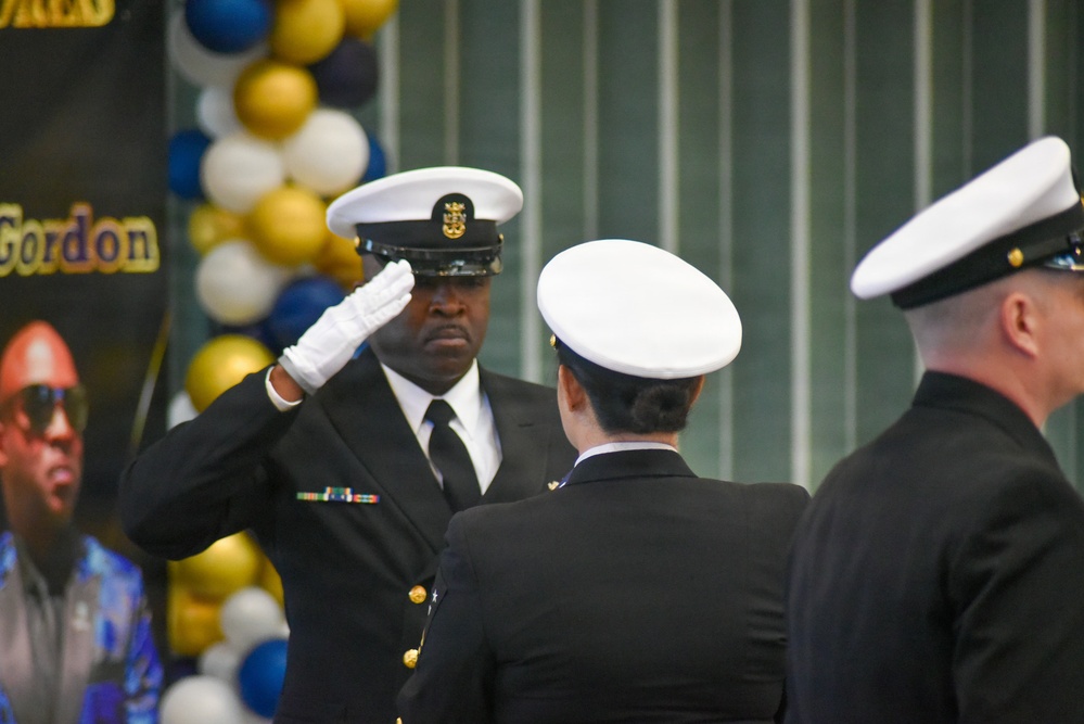 NAVSUP FLC San Diego CMDCM Gordon Retires