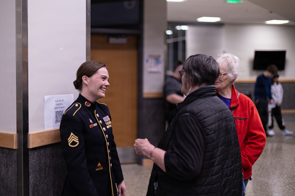 U.S. Army Jazz Ambassadors Perform at Kennewick High School