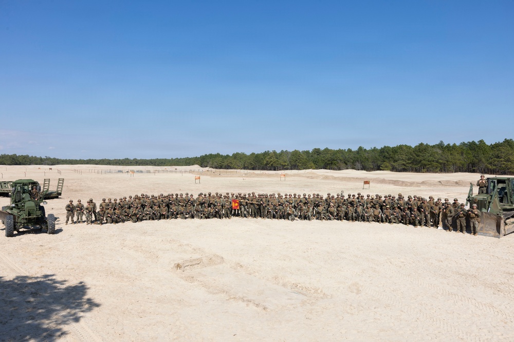 8th Engineer Support Battalion Certification Exercise Group Photo
