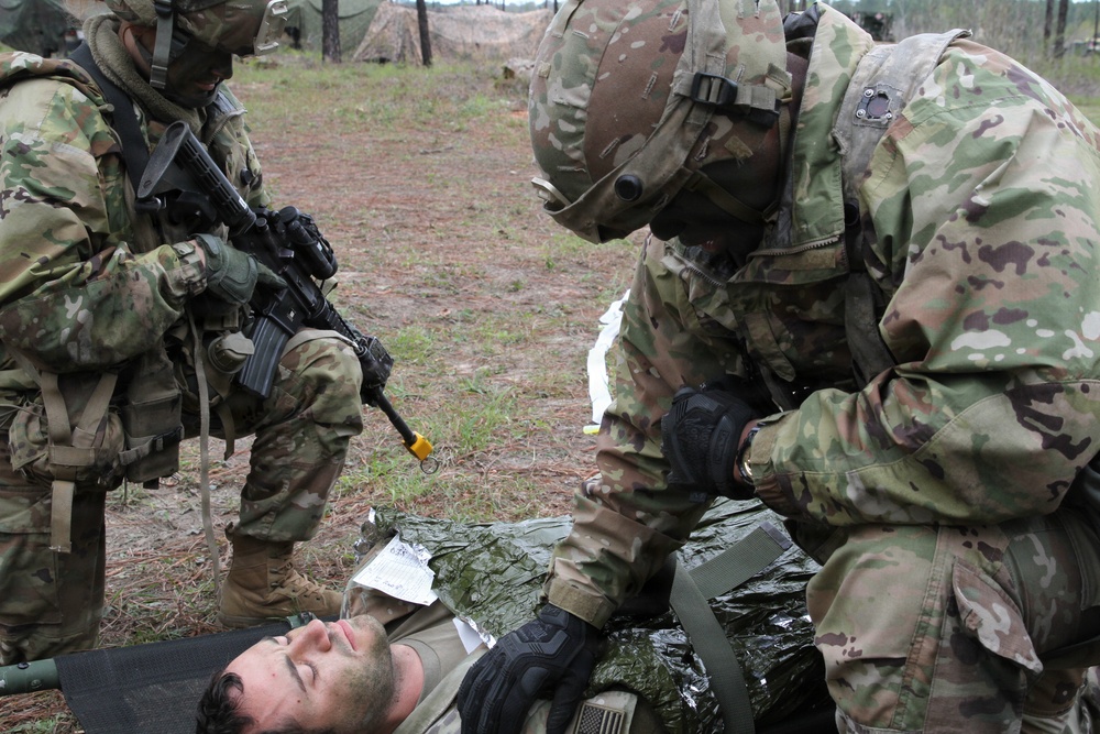 Soldiers of the 3-265th ADA hone military skills at JRTC