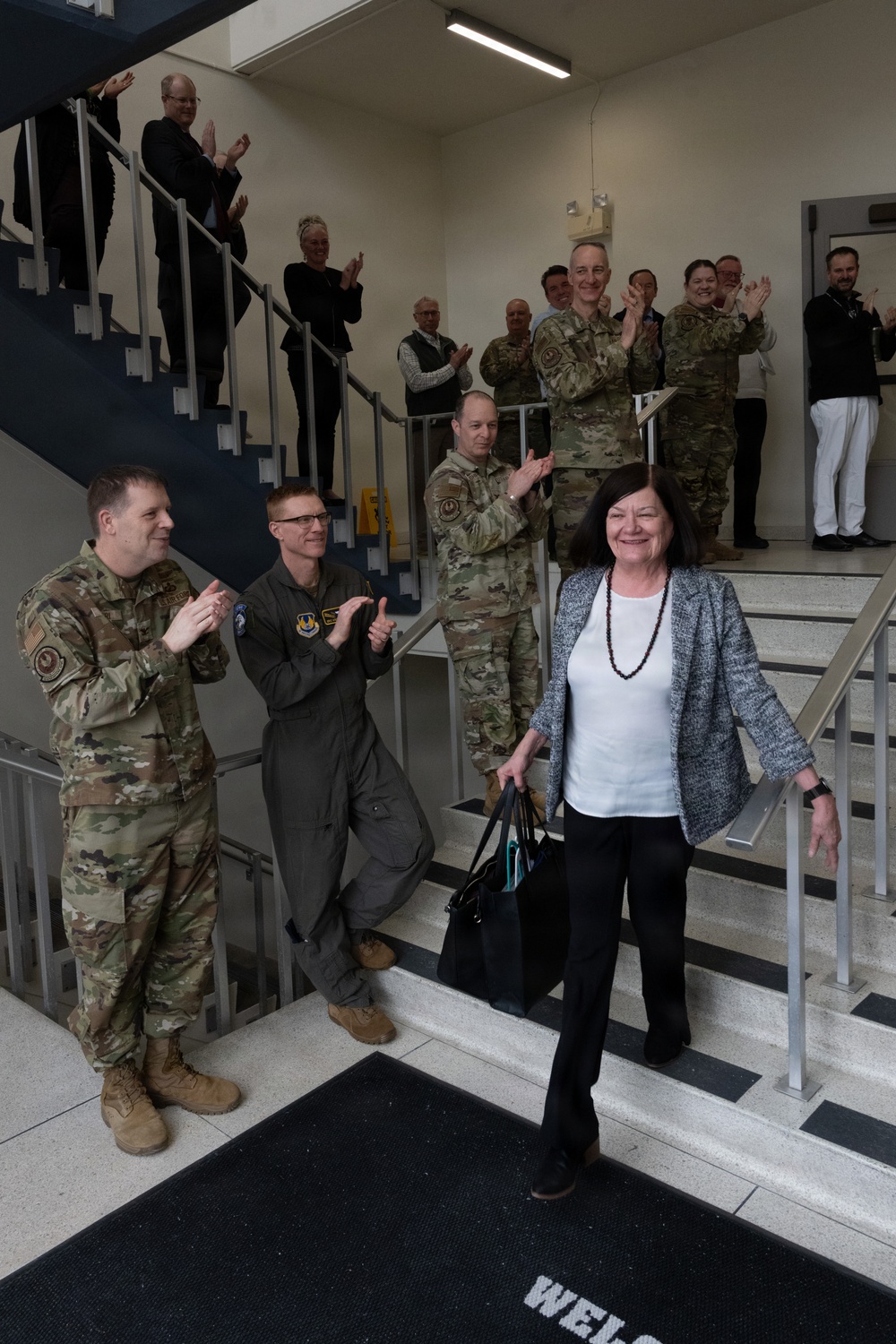 AFMC Executive Director leaves for last time after serving 48 years