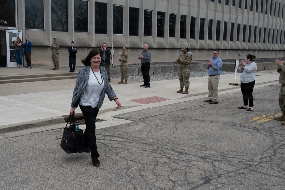 AFMC Executive Director leaves for last time after serving 48 years