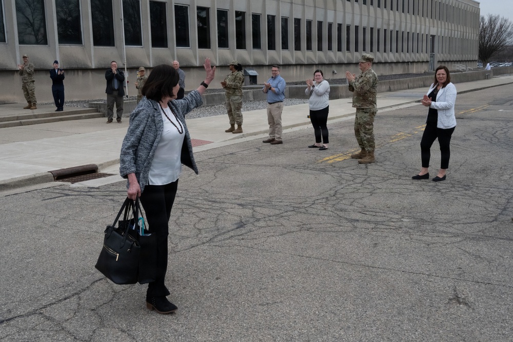 AFMC Executive Director leaves for last time after serving 48 years