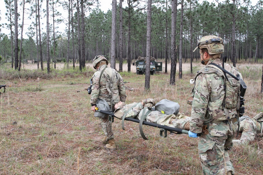 Soldiers of the 3-265th ADA hone military skills at JRTC