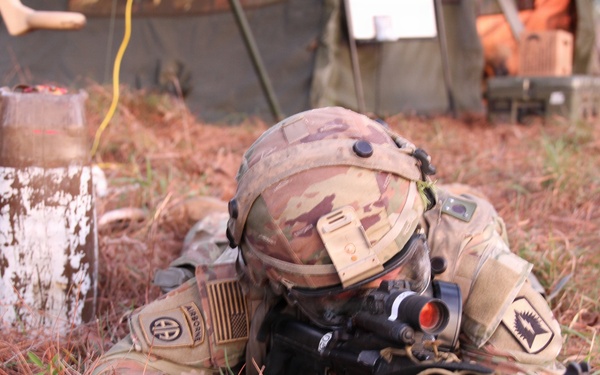 Soldiers of the 3-265th ADA hone military skills at JRTC