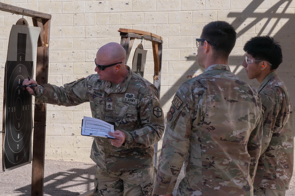 47th SFS hosts EIC pistol shooting match