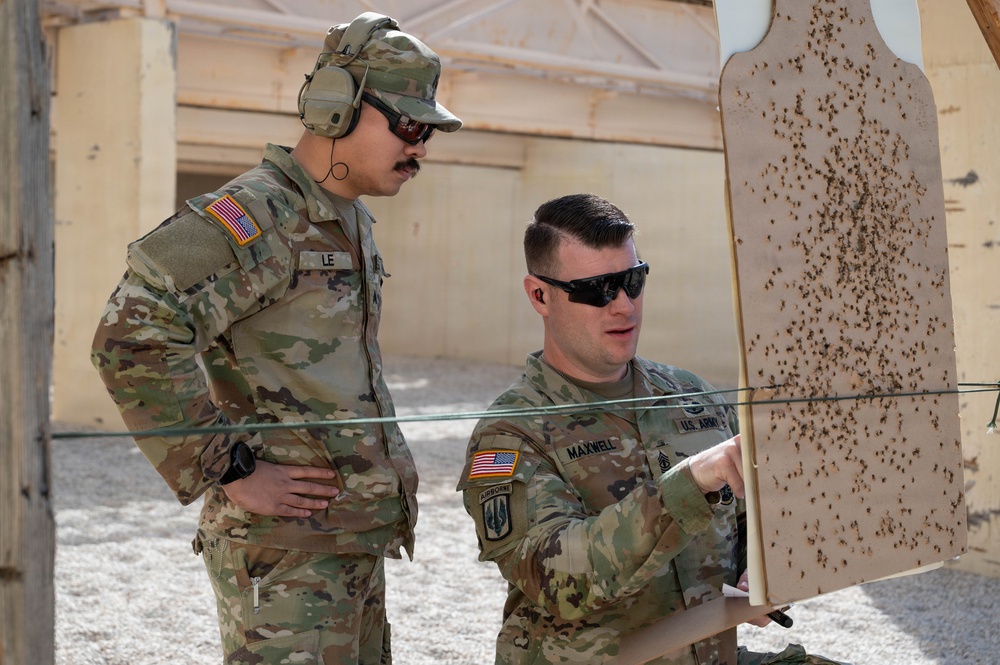 47th SFS hosts EIC pistol shooting match