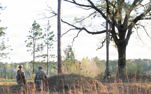 Soldiers of the 3-265th ADA hone military skills at JRTC
