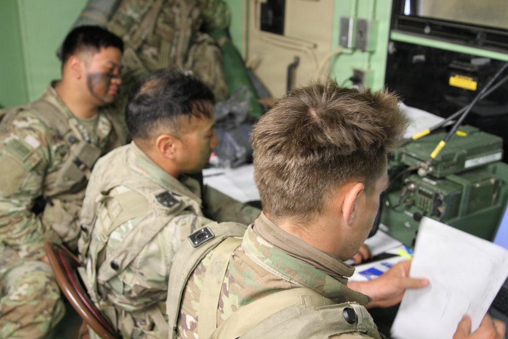 Soldiers of the 3-265th ADA hone military skills at JRTC