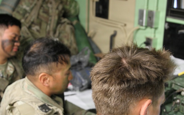 Soldiers of the 3-265th ADA hone military skills at JRTC