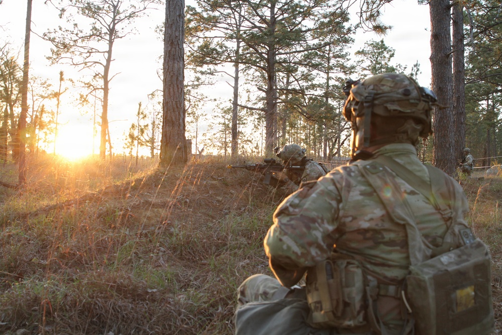 Soldiers of the 3-265th ADA hone military skills at JRTC
