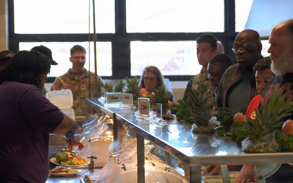 Springtime Special Meal at Naval Weapons Station Yorktown's Scudder Hall Galley