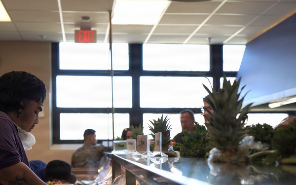 Springtime Special Meal at Naval Weapons Station Yorktown's Scudder Hall Galley