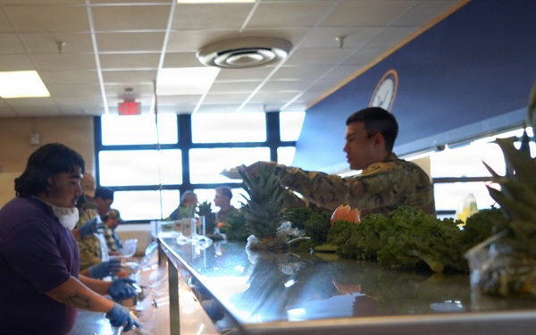 Springtime Special Meal at Naval Weapons Station Yorktown's Scudder Hall Galley