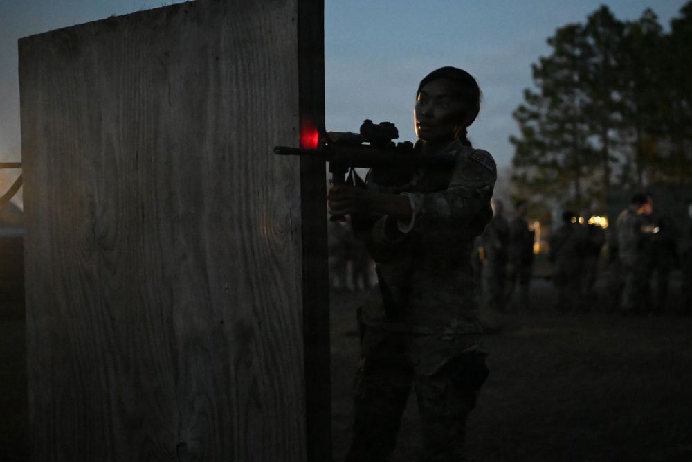 169th Security Forces Squadron completes night combat training