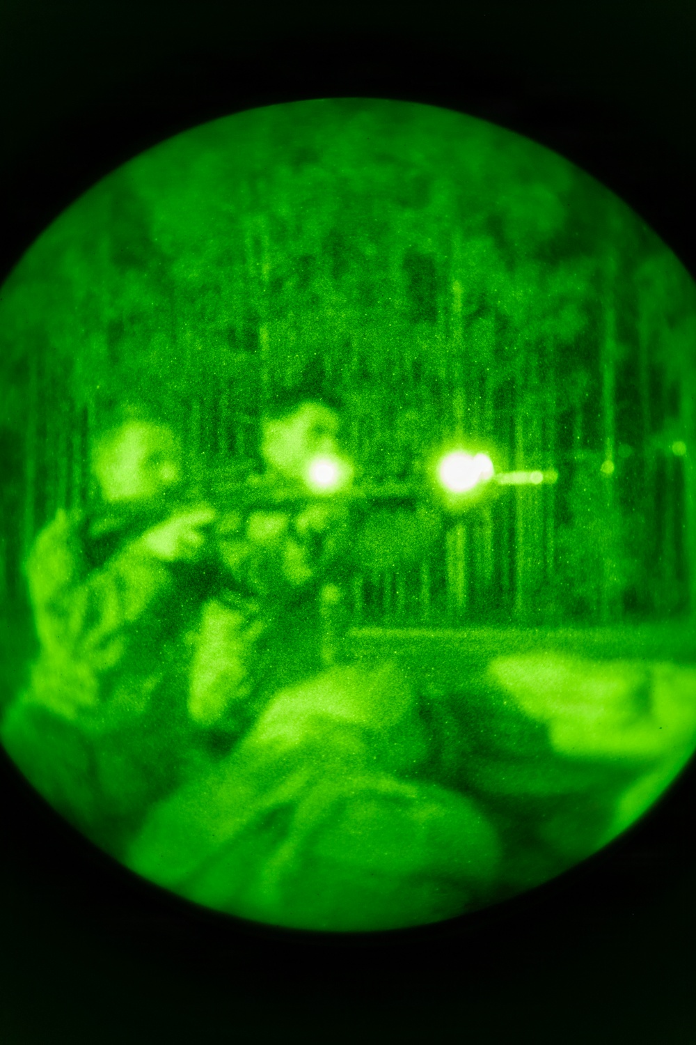 169th Security Forces Squadron night firing training