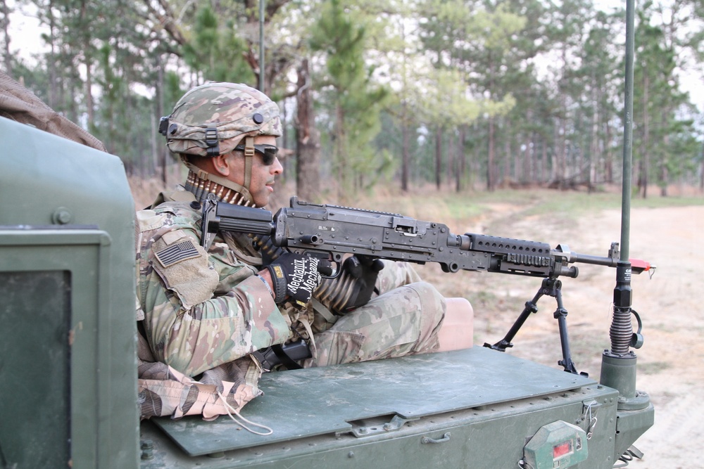 Soldiers of the 3-265th ADA hone military skills at JRTC
