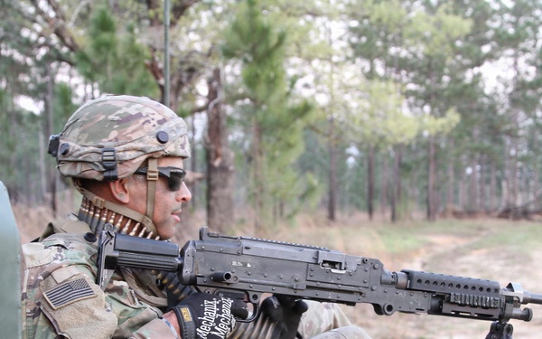 Soldiers of the 3-265th ADA hone military skills at JRTC