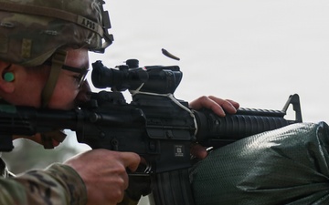 221st Quartermaster Company M4 range