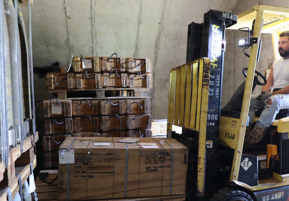 Ammunition Surveillance at Blue Grass Army Depot