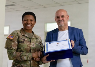 KFOR strengthens partnerships through hospital bed donation in Pristina