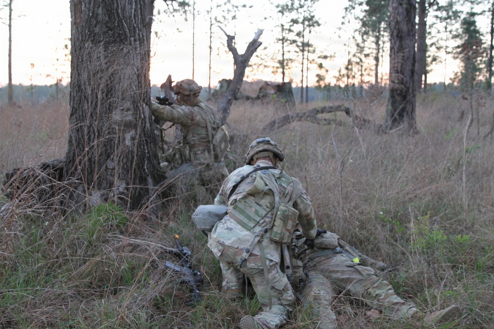 Soldiers of the 3-265th ADA hone military skills at JRTC