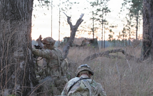 Soldiers of the 3-265th ADA hone military skills at JRTC