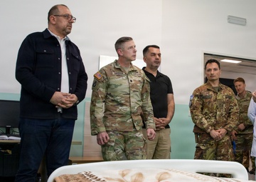 KFOR strengthens partnerships through hospital bed donation in Pristina