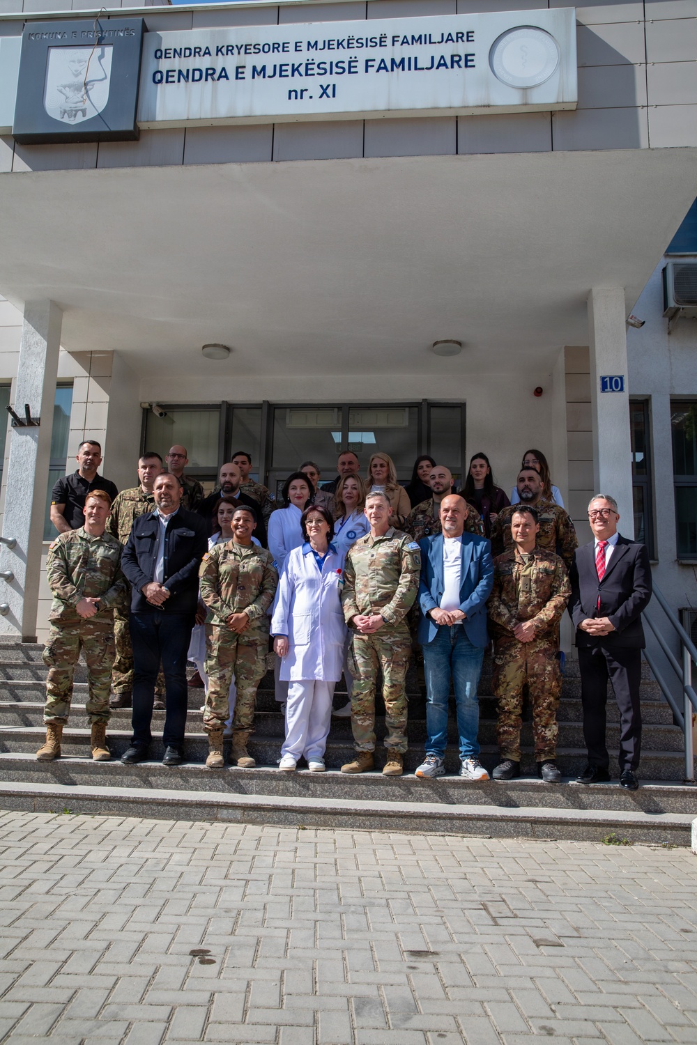 KFOR strengthens partnerships through hospital bed donation in Pristina