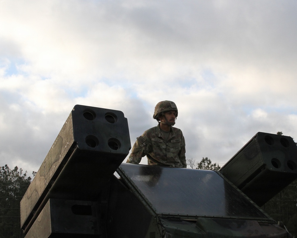 Soldiers of the 3-265th ADA hone military skills at JRTC