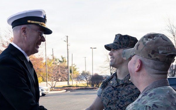 Rear Adm. Ver Hage visits MEPS Harrisburg and NRS Mechanicsburg