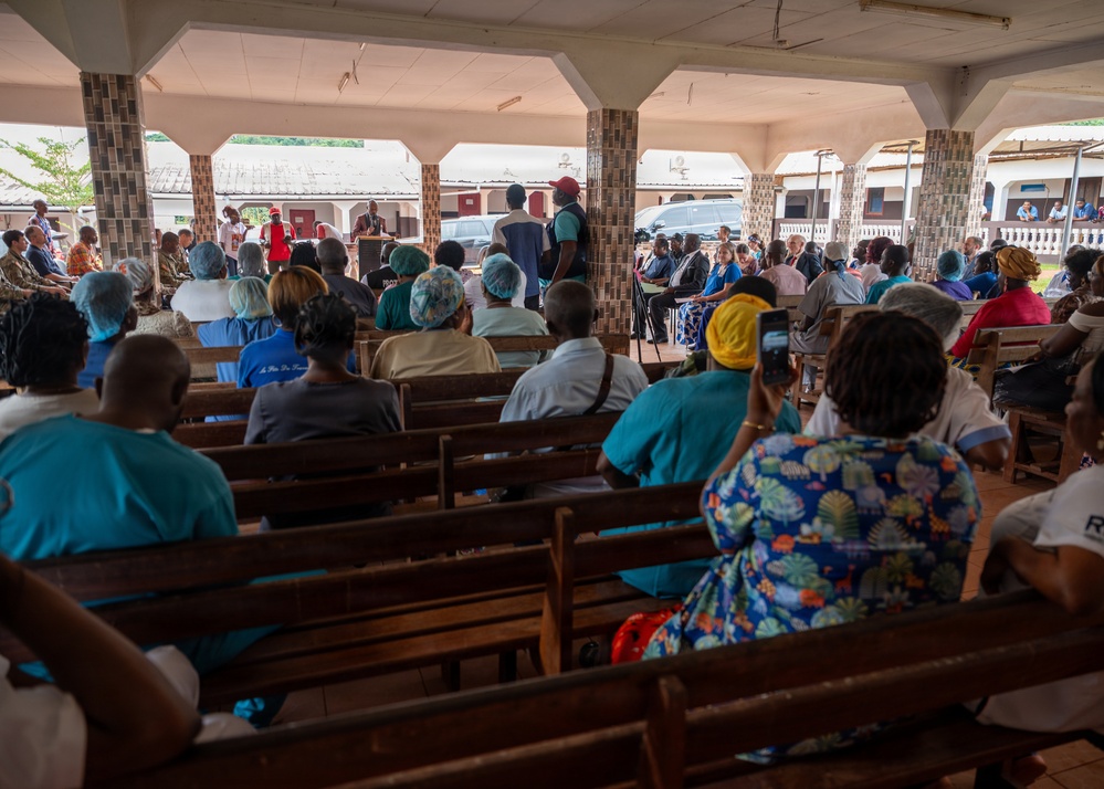 U.S. Embassy Libreville Supports Bongolo Hospital in Lebamba to Strengthen Community Health