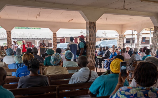 U.S. Embassy Libreville Supports Bongolo Hospital in Lebamba to Strengthen Community Health