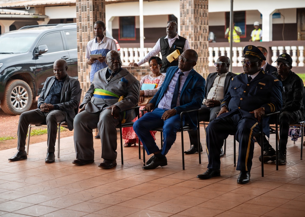 U.S. Embassy Libreville Supports Bongolo Hospital in Lebamba to Strengthen Community Health