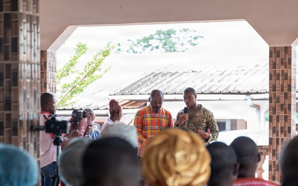 U.S. Embassy Libreville Supports Bongolo Hospital in Lebamba to Strengthen Community Health