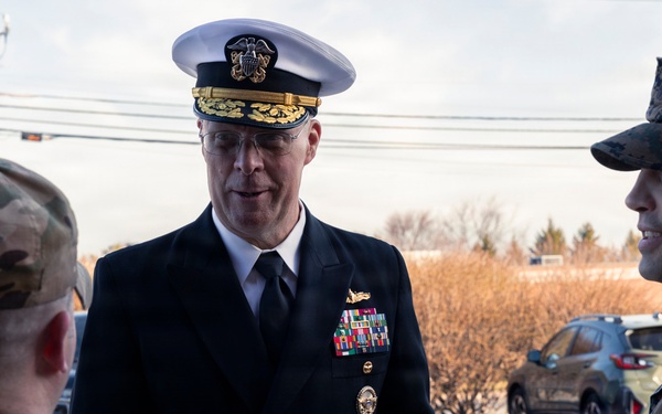 Rear Adm. Ver Hage visits MEPS Harrisburg and NRS Mechanicsburg