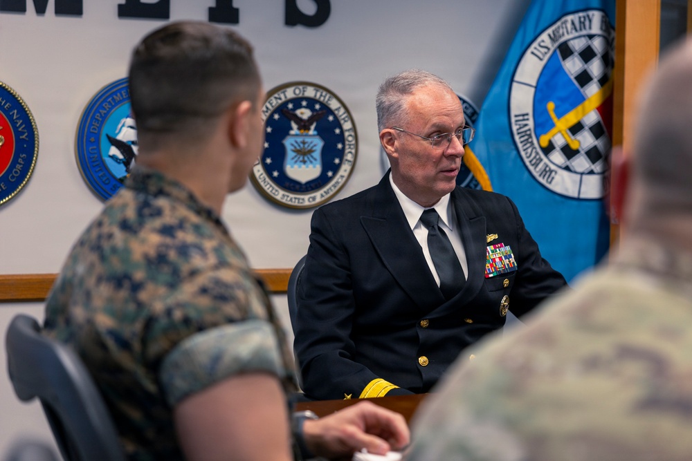 Rear Adm. Ver Hage visits MEPS Harrisburg and NRS Mechanicsburg