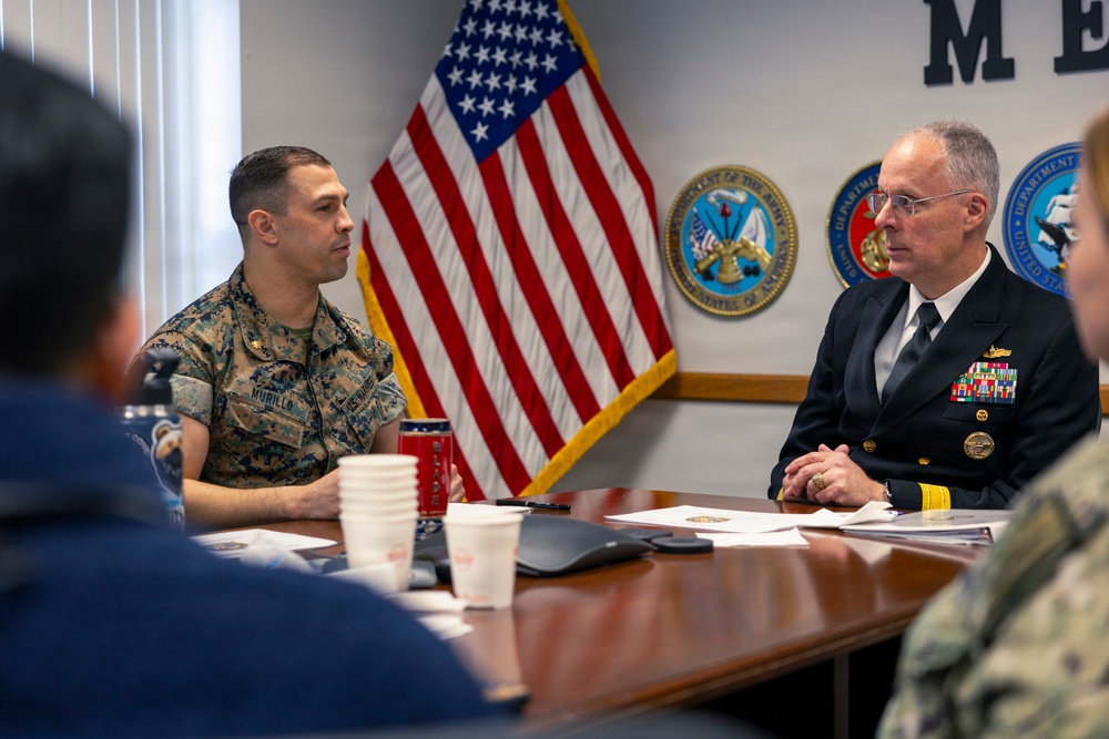 Rear Adm. Ver Hage visits MEPS Harrisburg and NRS Mechanicsburg