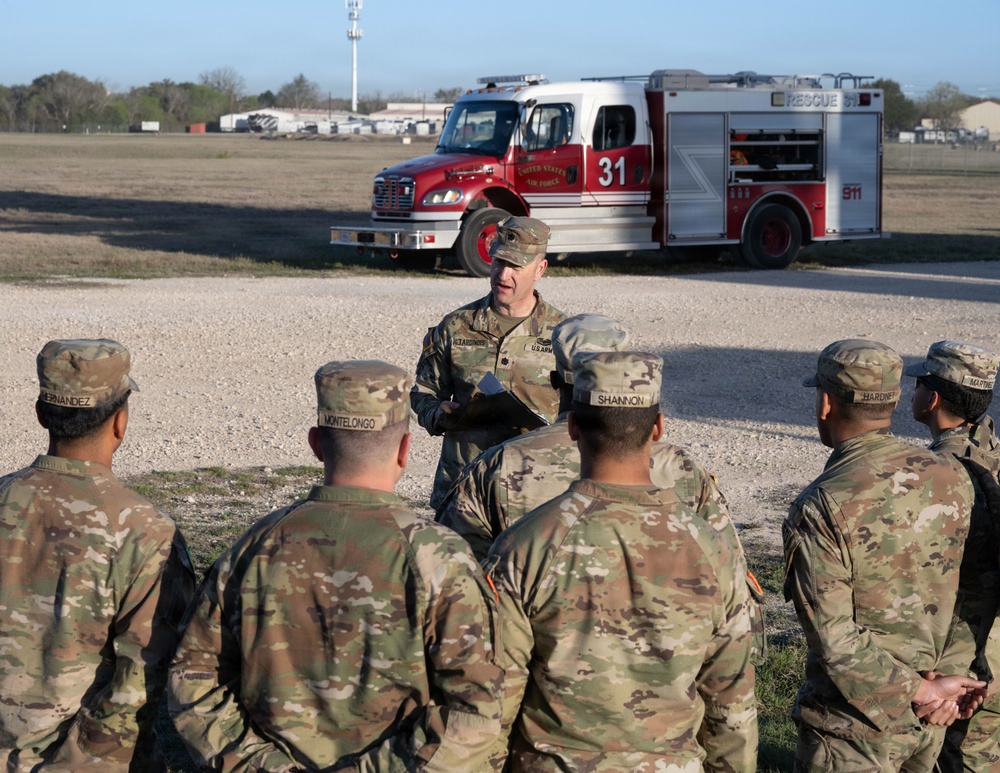 Joint firefighters collaborate, compete and test their abilities