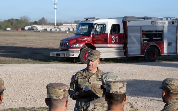 Joint firefighters collaborate, compete and test their abilities