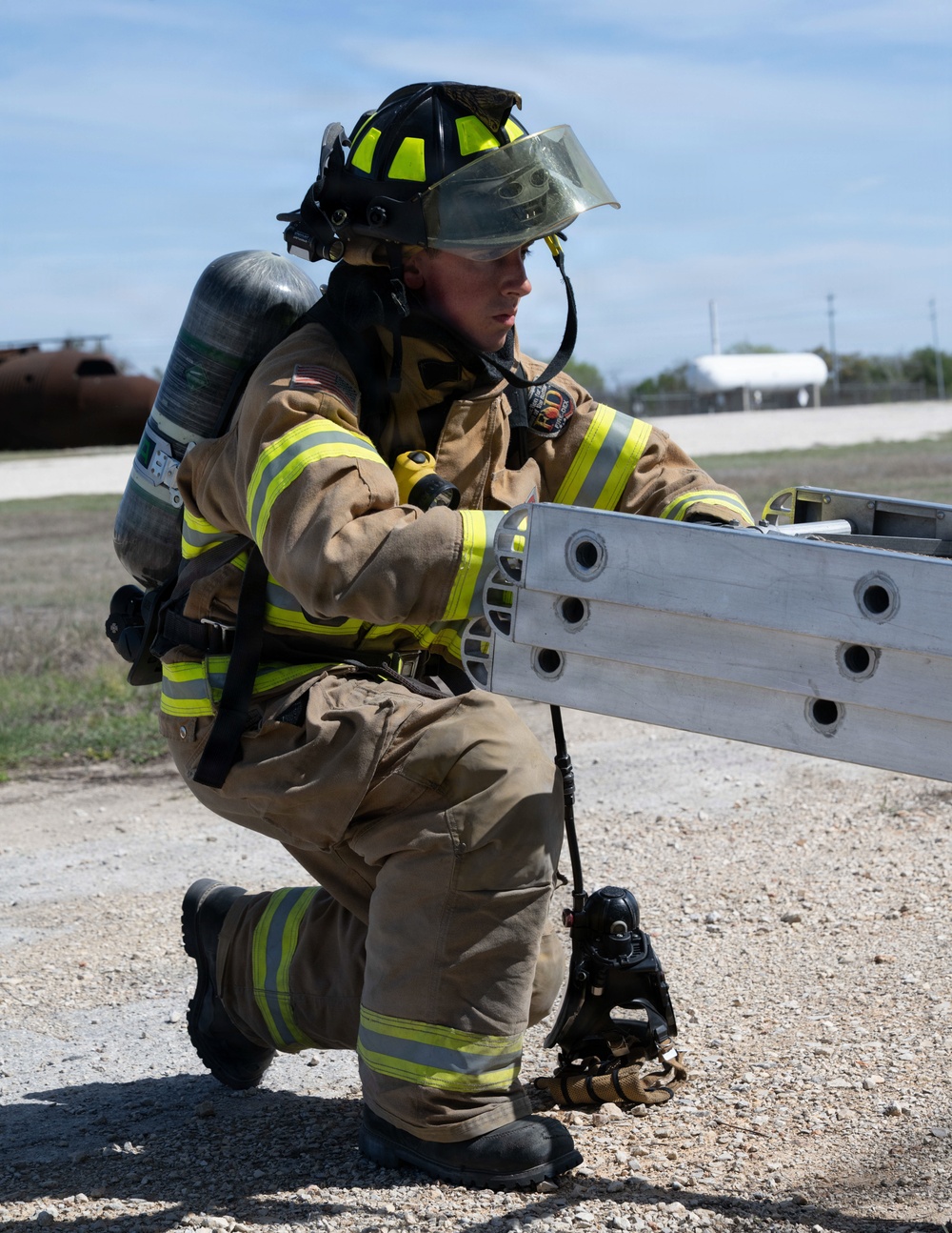 Joint firefighters collaborate, compete and test their abilities