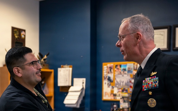 Rear Adm. Ver Hage visits MEPS Harrisburg and NRS Mechanicsburg