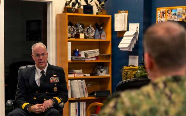 Rear Adm. Ver Hage visits MEPS Harrisburg and NRS Mechanicsburg