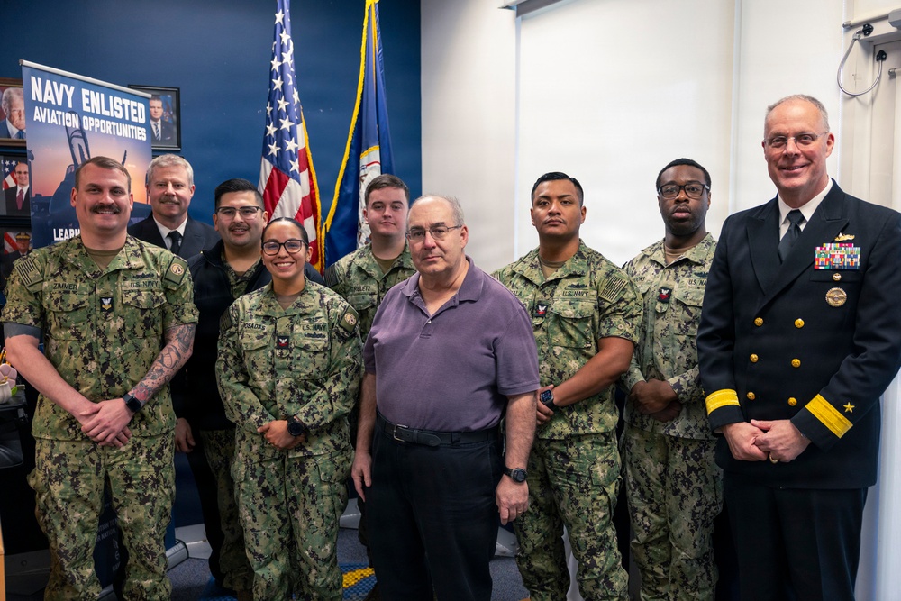 Rear Adm. Ver Hage visits MEPS Harrisburg and NRS Mechanicsburg