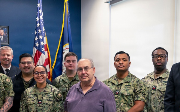 Rear Adm. Ver Hage visits MEPS Harrisburg and NRS Mechanicsburg