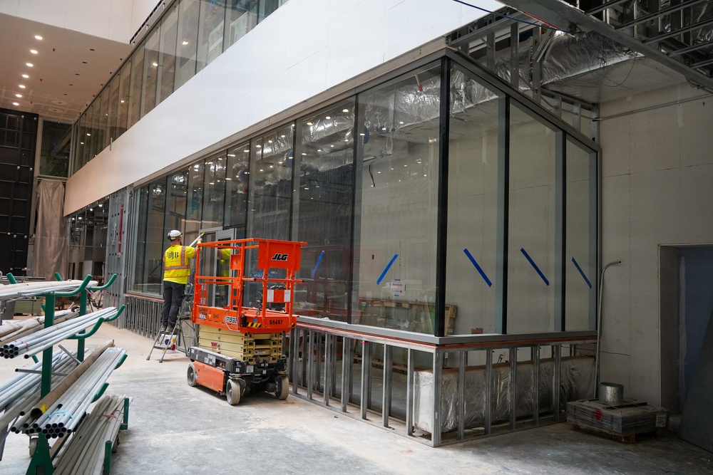 Construction continues at the Louisville VA Medical Center March 11, 2026