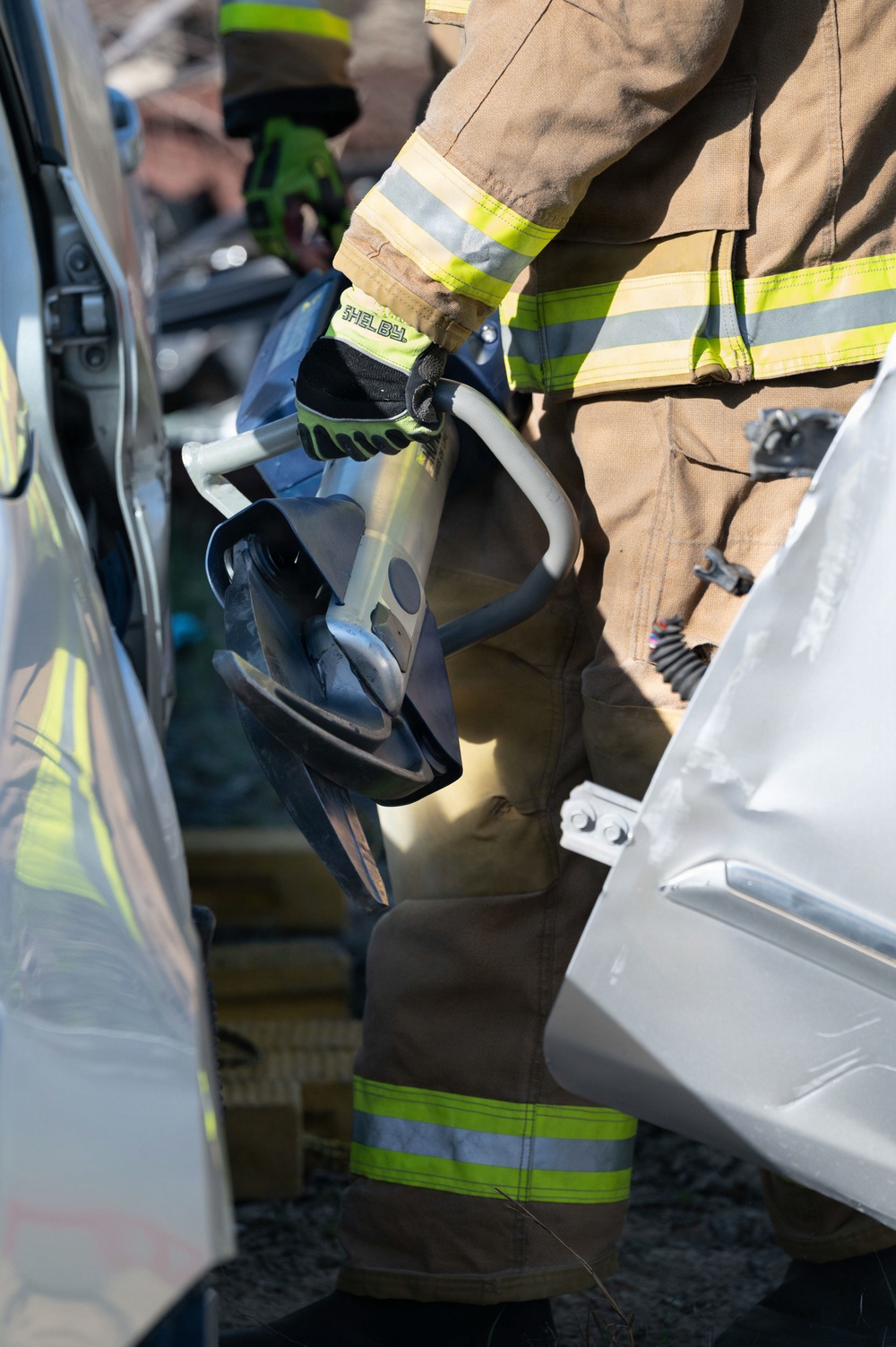 Joint firefighters collaborate, compete and test their abilities