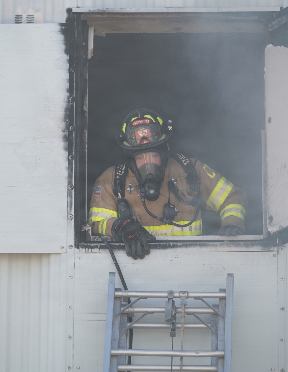 Joint firefighters collaborate, compete and test their abilities