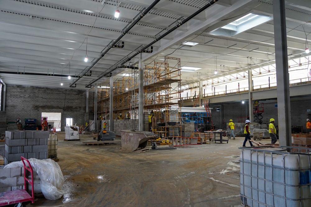 Construction continues at the Louisville VA Medical Center March 11, 2026